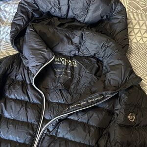 Michael Kors Quilted Black Jacket